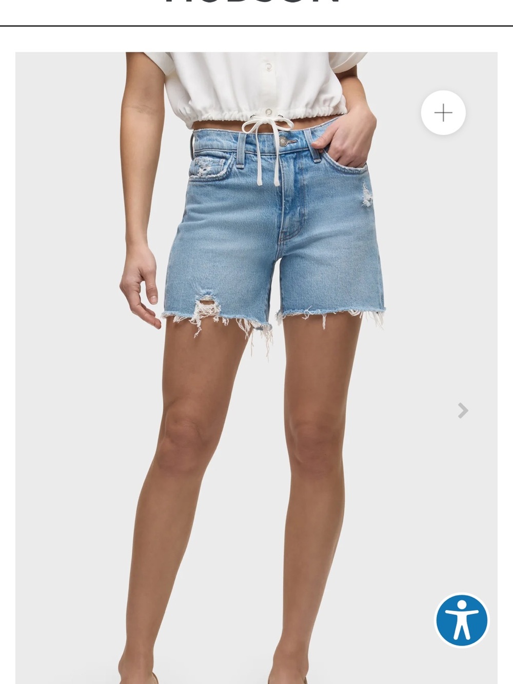 Hudson jeans Devon high rise boyfriend short